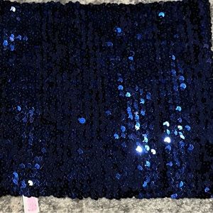 Victoria’s Secret PINK Sapphire Sequined Tube Top